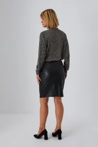Dámska sukňa Moodo Faux leather