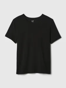 GAP Tričko organic vintage Čierna