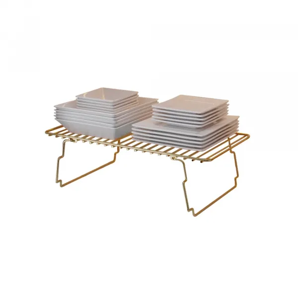 Kalune Design Univerzální kovový stojan DOLAP zlatý