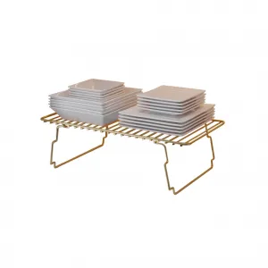 Kalune Design Univerzální kovový stojan DOLAP zlatý