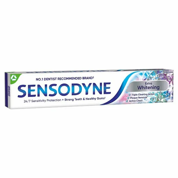 Sensodyne Extra Whitening zubná pasta s fluoridom 75 ml 1ks