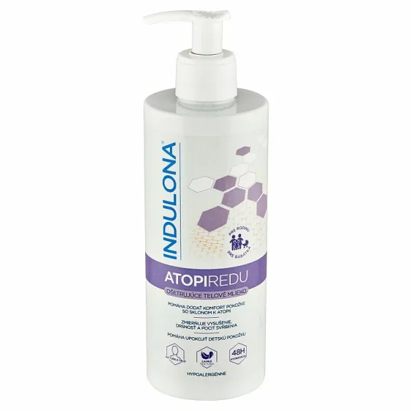 Indulona Atopiredu ošetrujúce telové mlieko 400 ml 1ks
