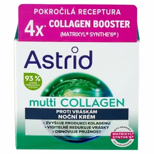 Astrid Multicollagen nočný krém proti vráskam 50 ml