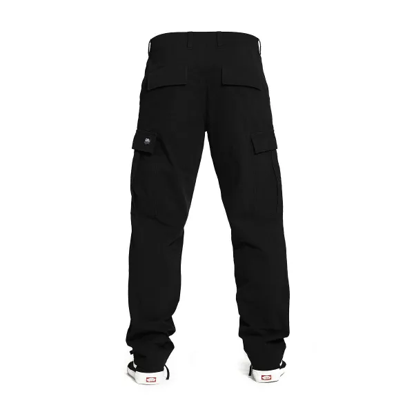 HORSEFEATHERS Nohavice Captain II - black BLACK velikost 32