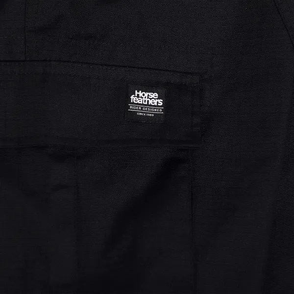 HORSEFEATHERS Nohavice Captain II - black BLACK velikost 32