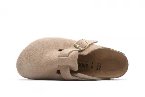 Birkenstock Boston BS Suede Leather W "Sand Castle" (1030883)