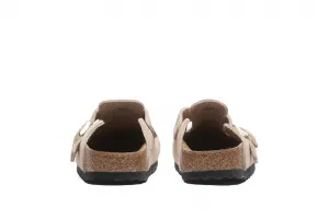 Birkenstock Boston BS Suede Leather W "Sand Castle" (1030883)