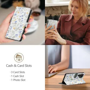 Tech-Protect Wallet knižkové puzdro na Samsung Galaxy A26 5G, spring flowers