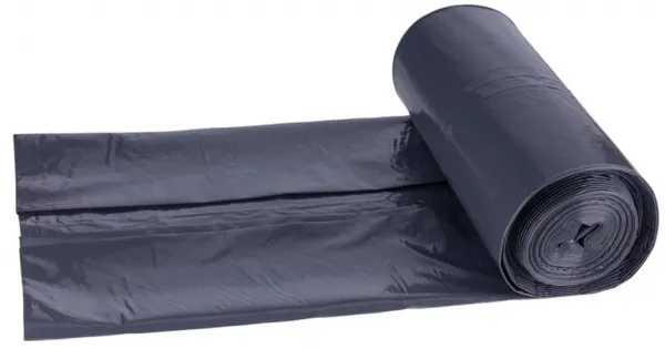 Vrecia DONAU ECO strong, 240 ℓ, 70 mic 5 ks, čierne, LDPE