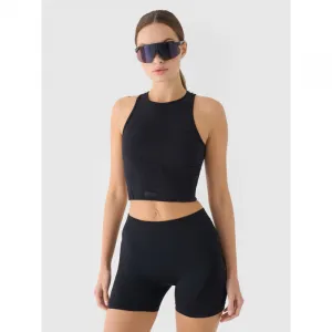 Dámske tréningové tielko 4F SLEEVELESS FNK F707-RAW24TFSLF707-20S-DEEP BLACK