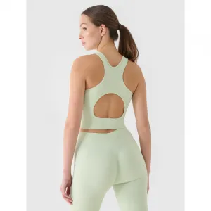 Dámske tréningové tielko 4F SLEEVELESS FNK F707-RAW24TFSLF707-47S-MINT