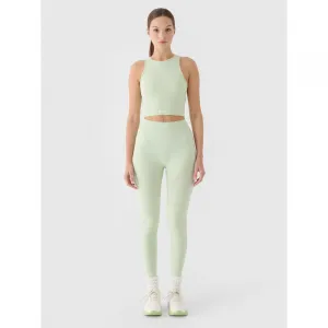 Dámske tréningové tielko 4F SLEEVELESS FNK F707-RAW24TFSLF707-47S-MINT