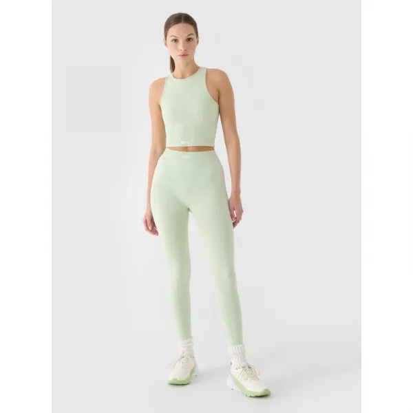 Dámske tréningové tielko 4F SLEEVELESS FNK F707-RAW24TFSLF707-47S-MINT