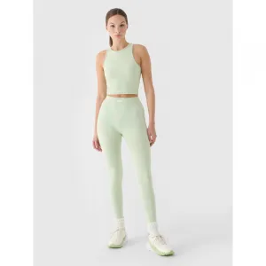 Dámske tréningové tielko 4F SLEEVELESS FNK F707-RAW24TFSLF707-47S-MINT