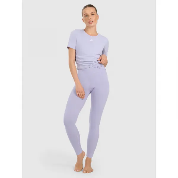 Dámske legíny 4F TIGHTS FNK F369-WAW25TFTIF369-34S-LIGHT BLUE
