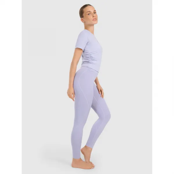 Dámske legíny 4F TIGHTS FNK F369-WAW25TFTIF369-34S-LIGHT BLUE