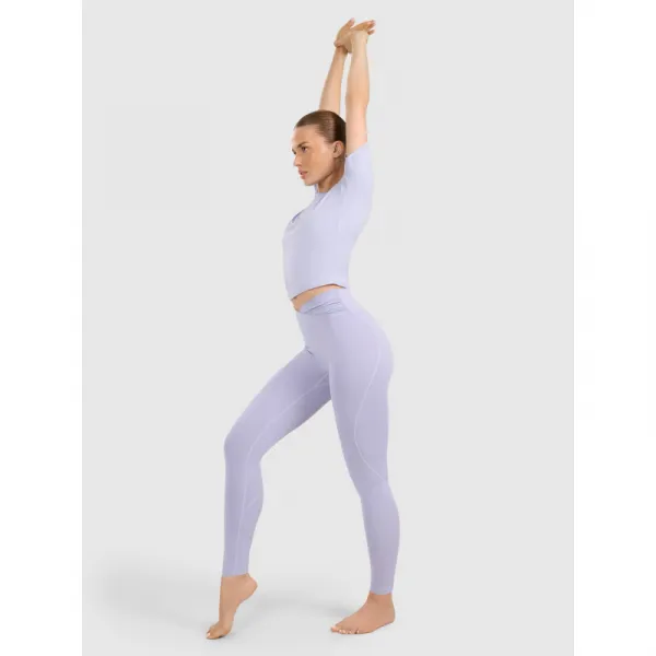 Dámske legíny 4F TIGHTS FNK F369-WAW25TFTIF369-34S-LIGHT BLUE