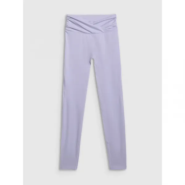 Dámske legíny 4F TIGHTS FNK F369-WAW25TFTIF369-34S-LIGHT BLUE
