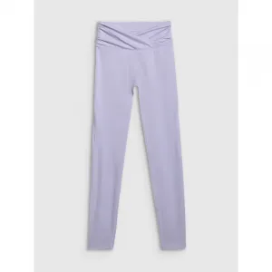 Dámske legíny 4F TIGHTS FNK F369-WAW25TFTIF369-34S-LIGHT BLUE
