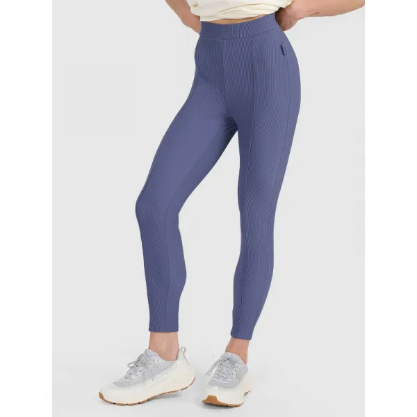 Dámske legíny 4F TIGHTS CAS F237-WAW25TTIGF237-32S-DENIM