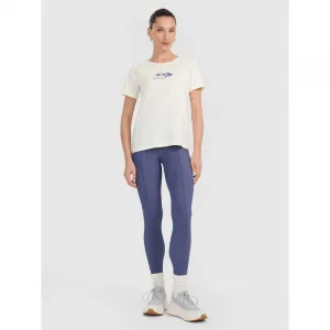 Dámske legíny 4F TIGHTS CAS F237-WAW25TTIGF237-32S-DENIM