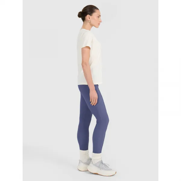Dámske legíny 4F TIGHTS CAS F237-WAW25TTIGF237-32S-DENIM