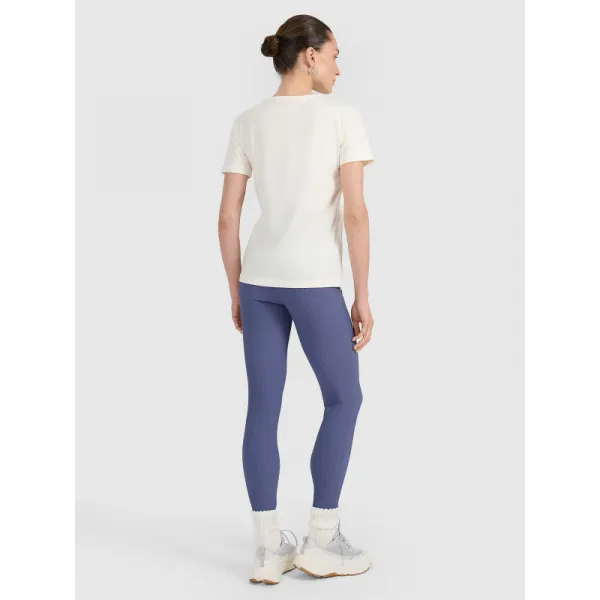 Dámske legíny 4F TIGHTS CAS F237-WAW25TTIGF237-32S-DENIM
