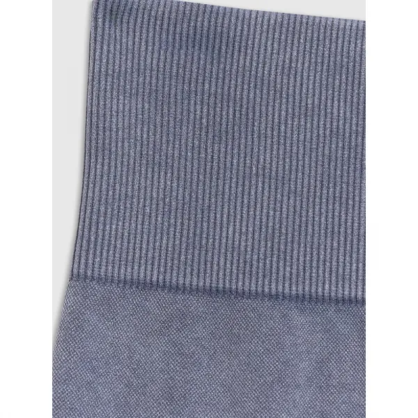 Dámske legíny 4F TIGHTS FNK F407-WAW25TFTIF407-30A-DARK BLUE ALLOVER
