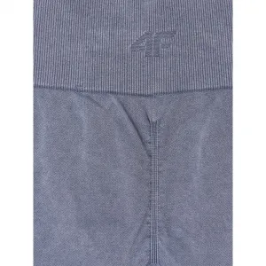 Dámske legíny 4F TIGHTS FNK F407-WAW25TFTIF407-30A-DARK BLUE ALLOVER