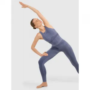 Dámske tréningové tielko 4F SLEEVELESS FNK F578-WAW25TFSLF578-30A-DARK BLUE ALLOVER