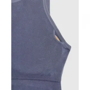 Dámske tréningové tielko 4F SLEEVELESS FNK F578-WAW25TFSLF578-30A-DARK BLUE ALLOVER