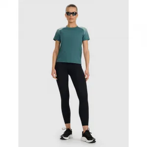 Dámske bežecké zateplené legíny 4F TIGHTS FNK F357-WAW25TFTIF357-20S-DEEP BLACK