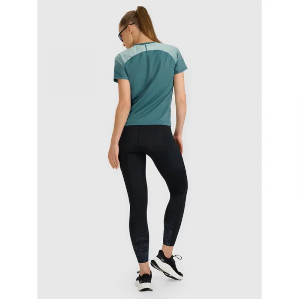 Dámske bežecké zateplené legíny 4F TIGHTS FNK F357-WAW25TFTIF357-20S-DEEP BLACK
