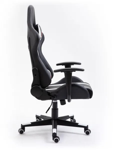 Ak furniture Herné kreslo F4G FG33 čierne/biele