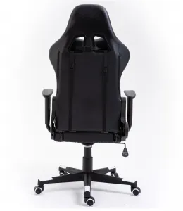 Ak furniture Herné kreslo F4G FG33 čierne/biele