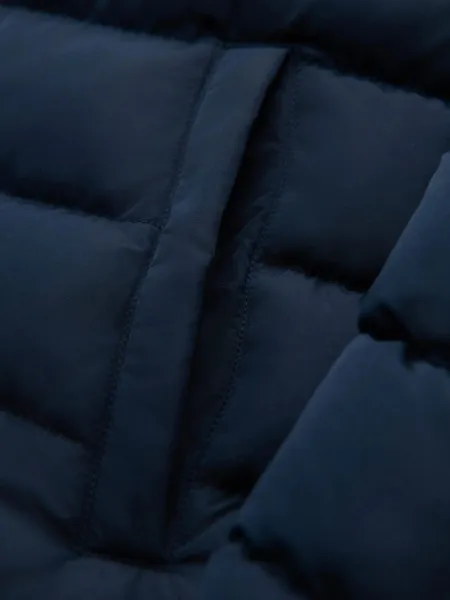 Prechodná bunda pre mužov so stojacim golierom tmavomodrá