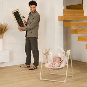 Hojdačka Kinderkraft Swingee Grey