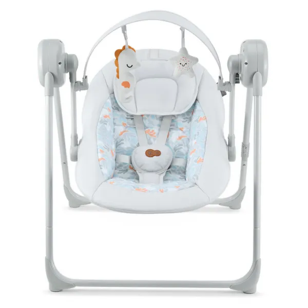 Hojdačka Kinderkraft Swingee Grey