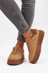 BIG STAR SHOES Dámske tenisky na platforme Panterka Big Star