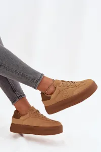 BIG STAR SHOES Dámske tenisky na platforme Panterka Big Star