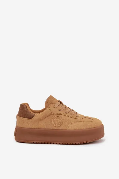 BIG STAR SHOES Dámske tenisky na platforme Panterka Big Star