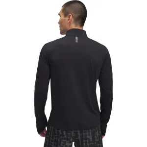 Under Armour LAUNCH 1/4 ZIP Pánske bežecké tričko, čierna, veľkosť L