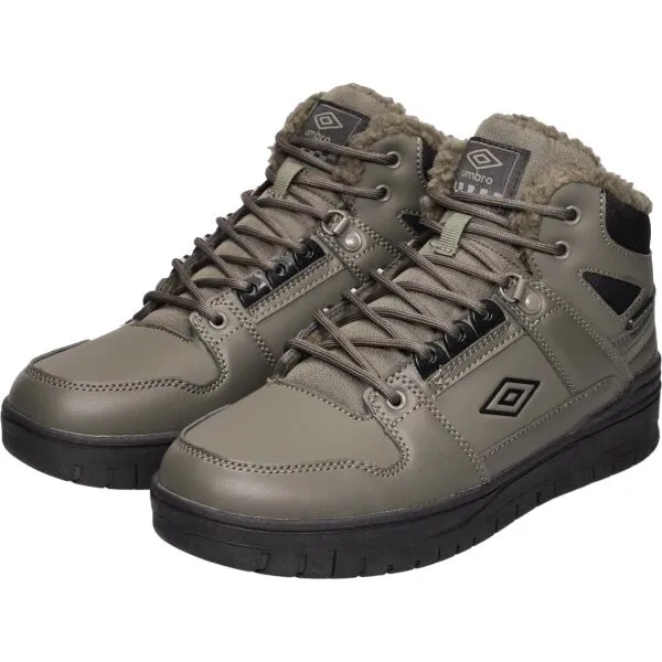 Umbro EKSEL Pánska zimná obuv, khaki, veľkosť