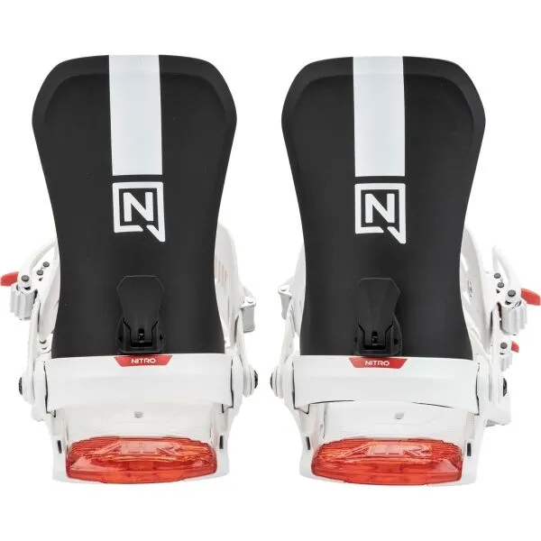 NITRO ONE Snowboardové viazanie, biela, veľkosť