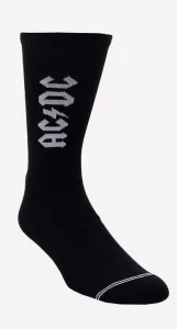 Perri's Leathers ACDC Lightning Strikes Crew Black
