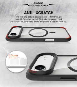 JP MagFit MagSafe puzdro s certifikátom 3M SGS, iPhone Air, čierne