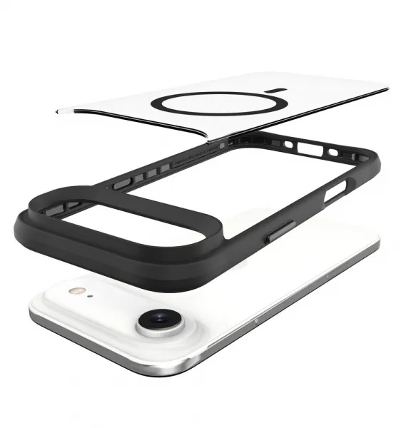 JP MagFit MagSafe puzdro s certifikátom 3M SGS, iPhone Air, čierne