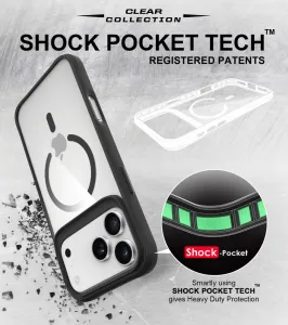 JP MagFit MagSafe puzdro s certifikátom 3M SGS, iPhone 17 Pro, čierne