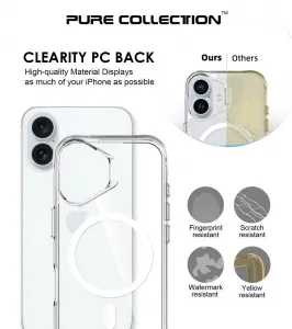 JP MagFit MagSafe puzdro s certifikátom 3M SGS, iPhone 17, transparentné