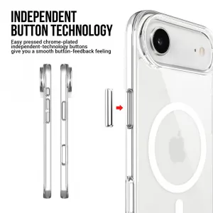 JP MagFit MagSafe puzdro s certifikátom SGS 1,2M, iPhone Air, priehľadné